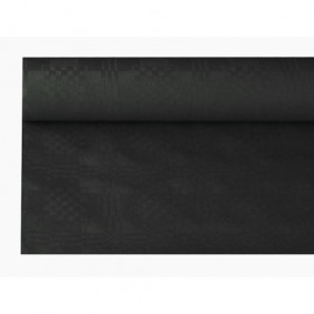Obrus papierowy czarny 8x1,2m art. 11351 - 1