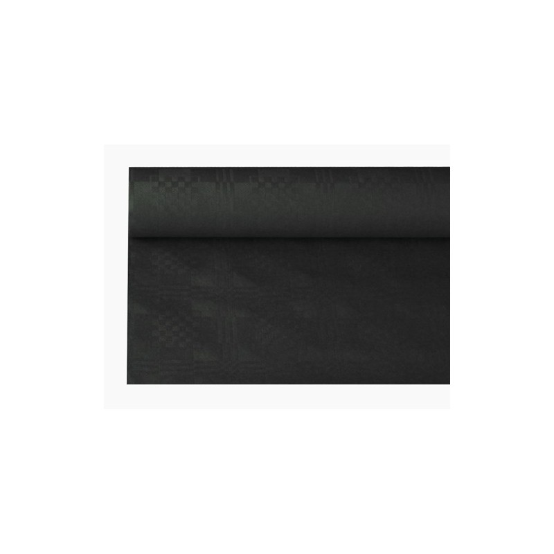 Obrus papierowy czarny 8x1,2m art. 11351 - 1