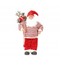 Mikołaj w swetrze z prezentami 60cm - 1