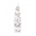 Girlanda śnieżki biała z kryształkami 3x78x3cm  - 1