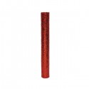 Tkanina dekoracyjna czerwona obrus bieżnik 200cm - 1