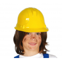 Kask budowlańca żółty na budowę (dla dzieci) - 1