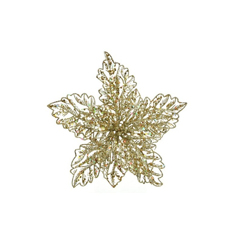 Gwiazda betlejemska złota 23,5x10cm - 1