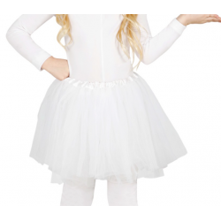 Spódniczka tutu dla dzieci biała spódnica z tiulu