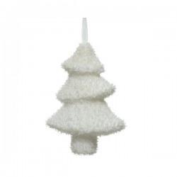 Ozdoba na choinkę Drzewko Choinka biała świąteczna - 1
