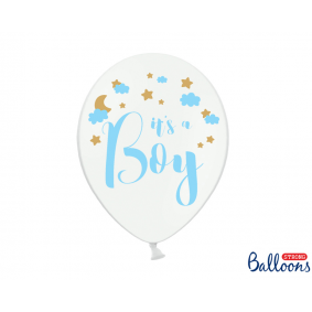 Balony lateksowe Baby Shower Gender Reveal na hel  - 1