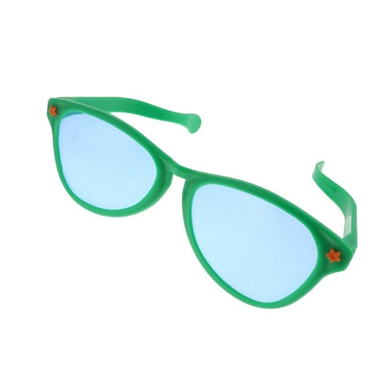 Okulary Jumbo zielone - 1