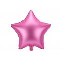 Balon foliowy gwiazdka różowa 19cali - 1