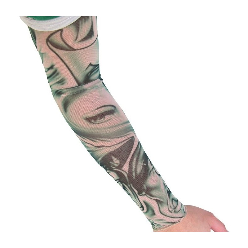 Sztuczny tatuaż rękaw z tatuażem imitacja kobieta - 1