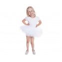 Spódnica dziecięca Tutu biała spódnica z tiulu - 1