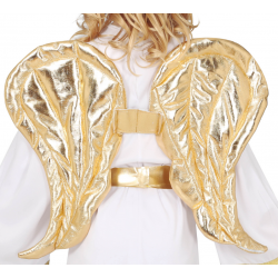 Skrzydła anielskie dziecięce złote strój anioła