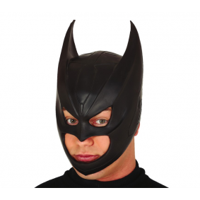 Maska Batman mroczny rycerz czarna lateksowa - 1