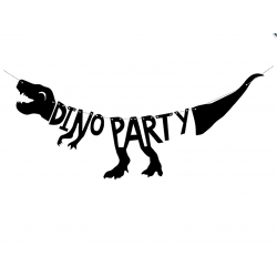 Baner Dinozaury - Dino Party Tyranozaur T-rex - 3