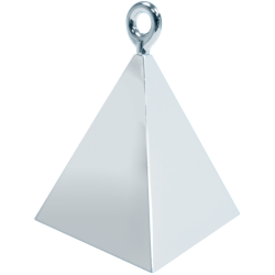 Obciążnik piramida srebrna 120g