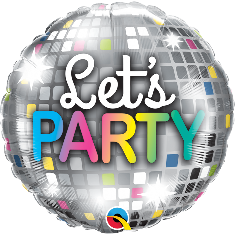 Balon 18&apos; Let&apos;s Party Disco - 1
