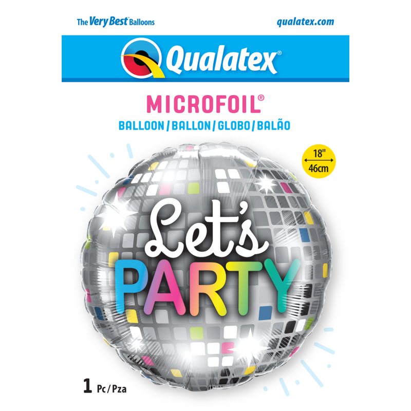 Balon 18&apos; Let&apos;s Party Disco - 2