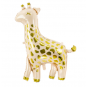 Balon foliowy metaliczny żyrafa zwierzęta safari - 1