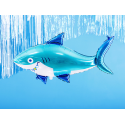 Balon foliowy Rekin ryba niebieski na hel 92x48cm - 2