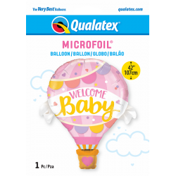Balon foliowy na Baby Shower narodziny dziecka hel - 2