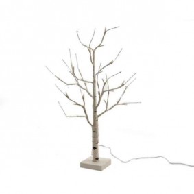 Drzewko led zew/wew zimny biały 125cm 48L - 1