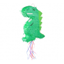 Piniata urodzinowa zielony duży Dinozaur t-rex - 1
