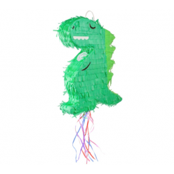 Piniata urodzinowa zielony duży Dinozaur t-rex