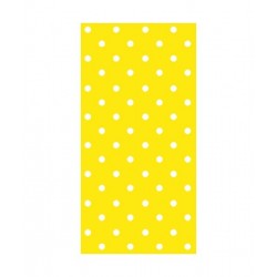 Serwetka Dots intense żółta 33x33cm 16szt