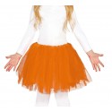 Spódniczka tutu pomarańczowa spódnica z tiulu - 1