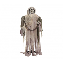 Szkielet w tunice upiór halloweenowy wiszący 198 cm