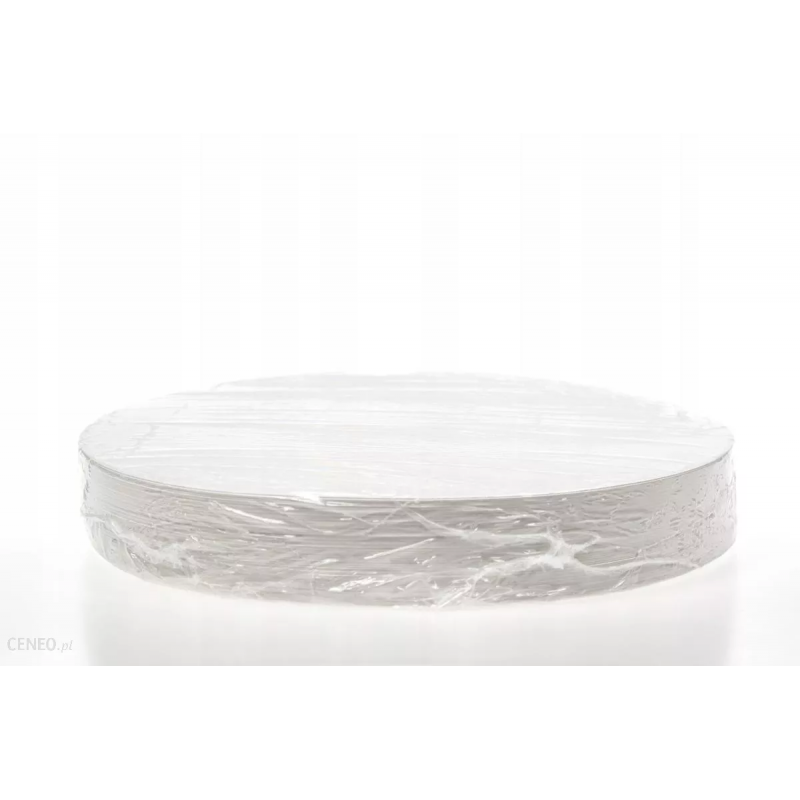 Podkładka pod tort ciasto biała gruba okrągła x100 - 3