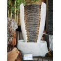 Fontanna kamienna ozdobna ogrodowa ledowa 69cm - 8