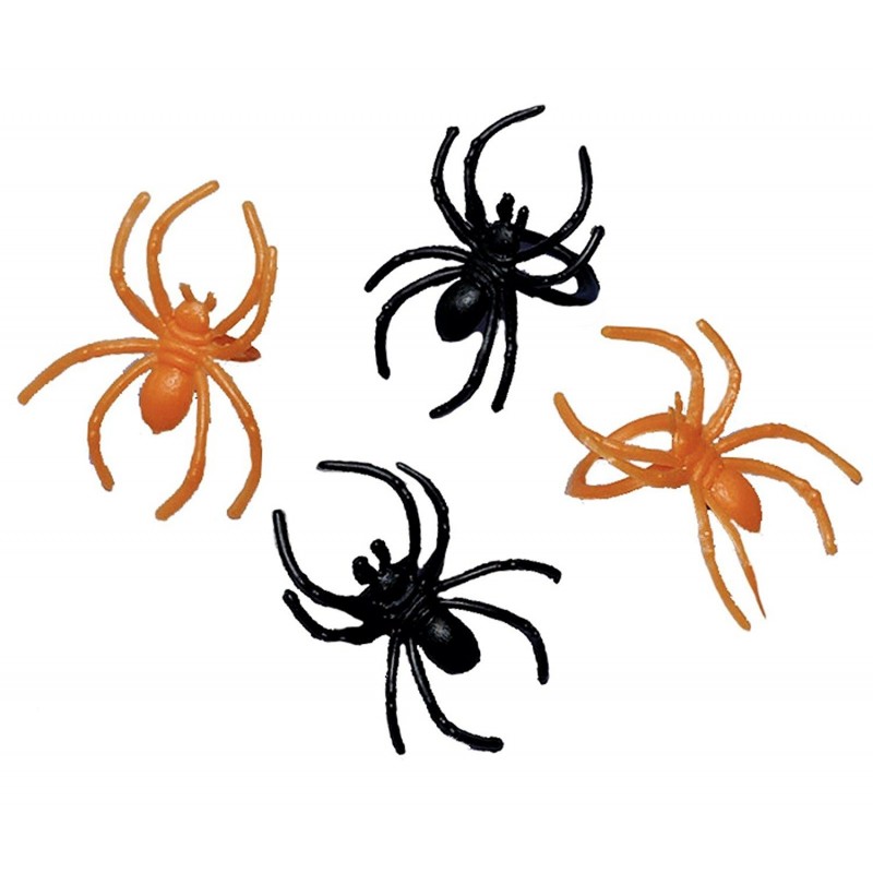Pierścionek pająk gadżet halloweenowy - 1