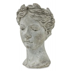 Osłonka głowa kobiety 35cm duża kamienna dekoracja