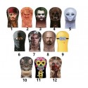 Maska z nadrukiem znanej postaci różne wzory - 1