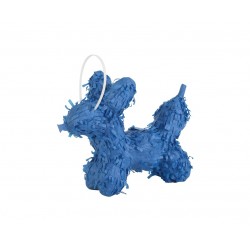 Piniata mini Balonowy piesek dla dzieci niebieski