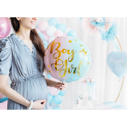 Balon foliowy Baby Shower Gender Reveal ozdoba - 2