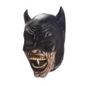 Maska lateksowa zombie-batman czarna komiksowa - 1