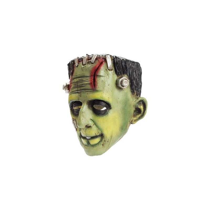 Maska Frankenstein potwór lateksowa na głowę - 1