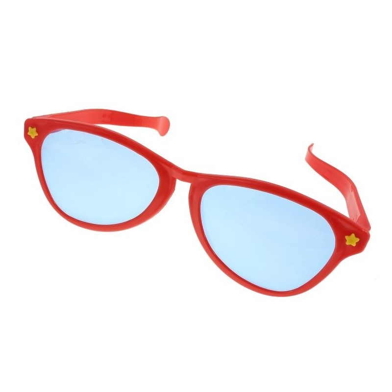 Okulary Jumbo czerwone - 1