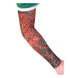 Sztuczny tatuaż imitacja rękaw z tatuażem Tygrys