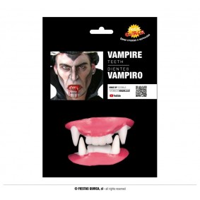 Zęby wampira dodatek do stroju halloweenowego - 1