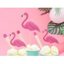 Toppery pikkery pik różowe Aloha flamingi różowe - 3