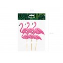 Toppery pikkery pik różowe Aloha flamingi różowe - 4