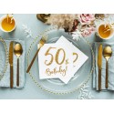 Serwetki papierowe jednorazowe urodzinowe 50 20szt - 5