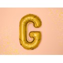 Balon foliowy litera G złota do napisów balonowych - 2