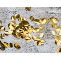 Konfetti sypkie kółka złote metaliczne 2,5cm 15g - 2