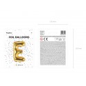 Balon foliowy litera E złota do napisów balonowych - 5
