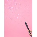 Tuba strzelająca różowe konfetti kółka 60 cm - 5
