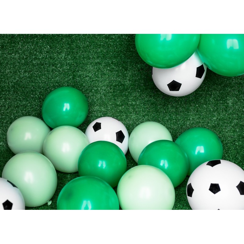 Balon lateksowy gumowy Piłka Nożna z nadrukiem 6sz - 4