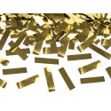 Tuba strzelająca złote metaliczne konfetti 80 cm - 3